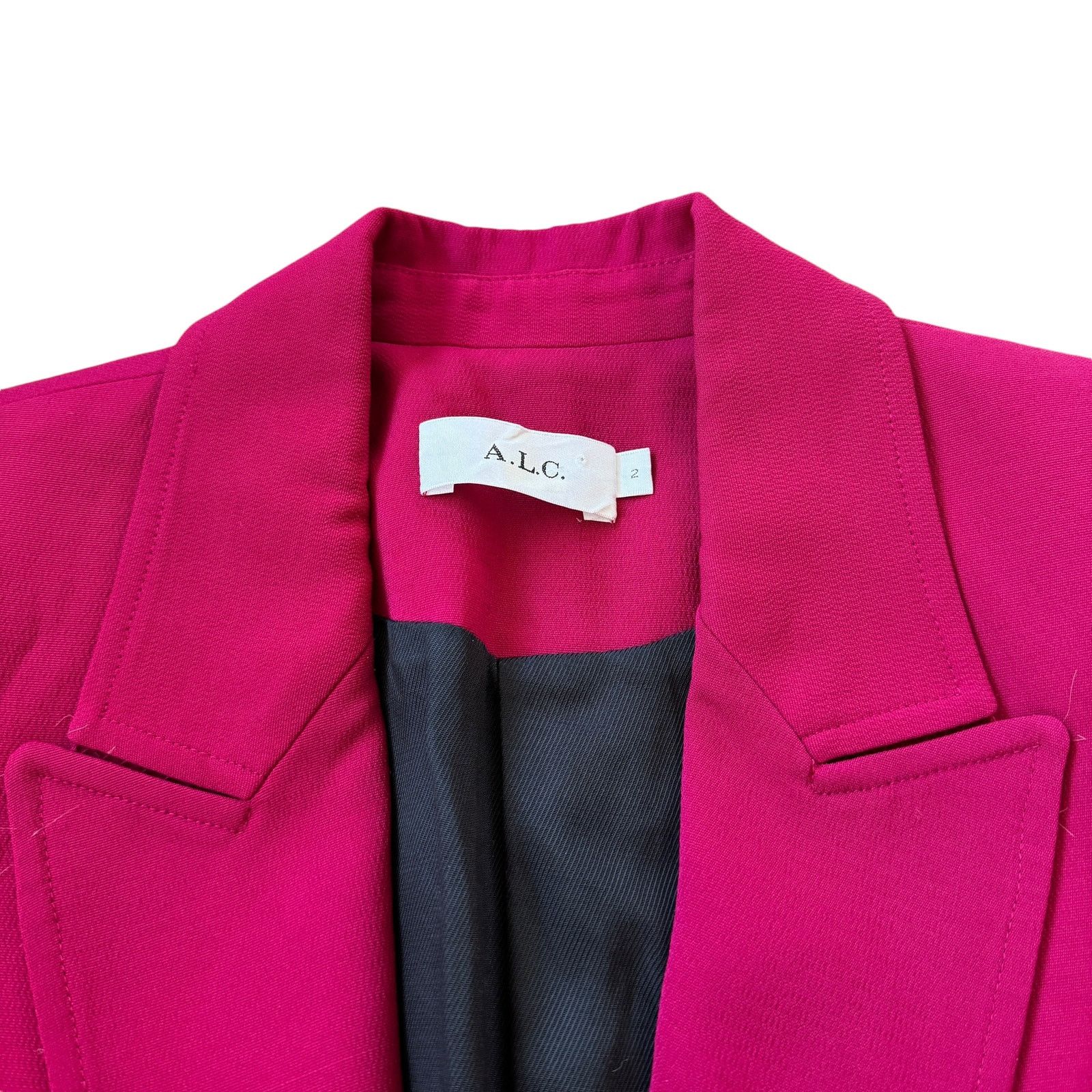 A.L.C. A.L.C. Duke Blazer Jacket Magenta Size XS / US 0-2 / IT 36-38 - 5 Thumbnail