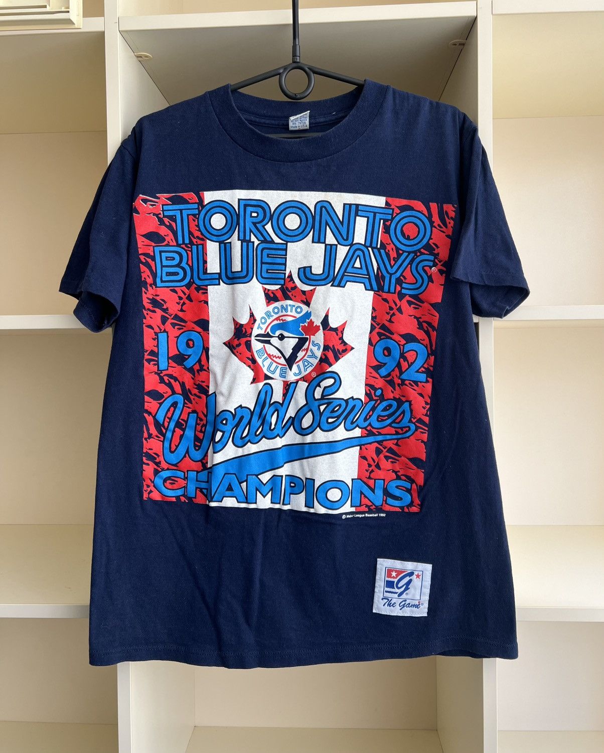 Vintage Vintage Toronto Blue Jays 1992 Major Legue Baseball T-Shirts Size US L / EU 52-54 / 3 - 1 Thumbnail