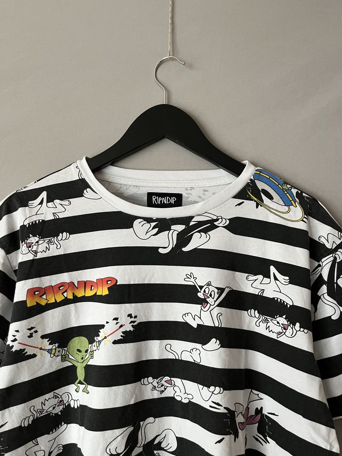 RIPNDIP RipnDip Nerm and Alien Full Printed T-shirt Size US L / EU 52-54 / 3 - 2 Thumbnail