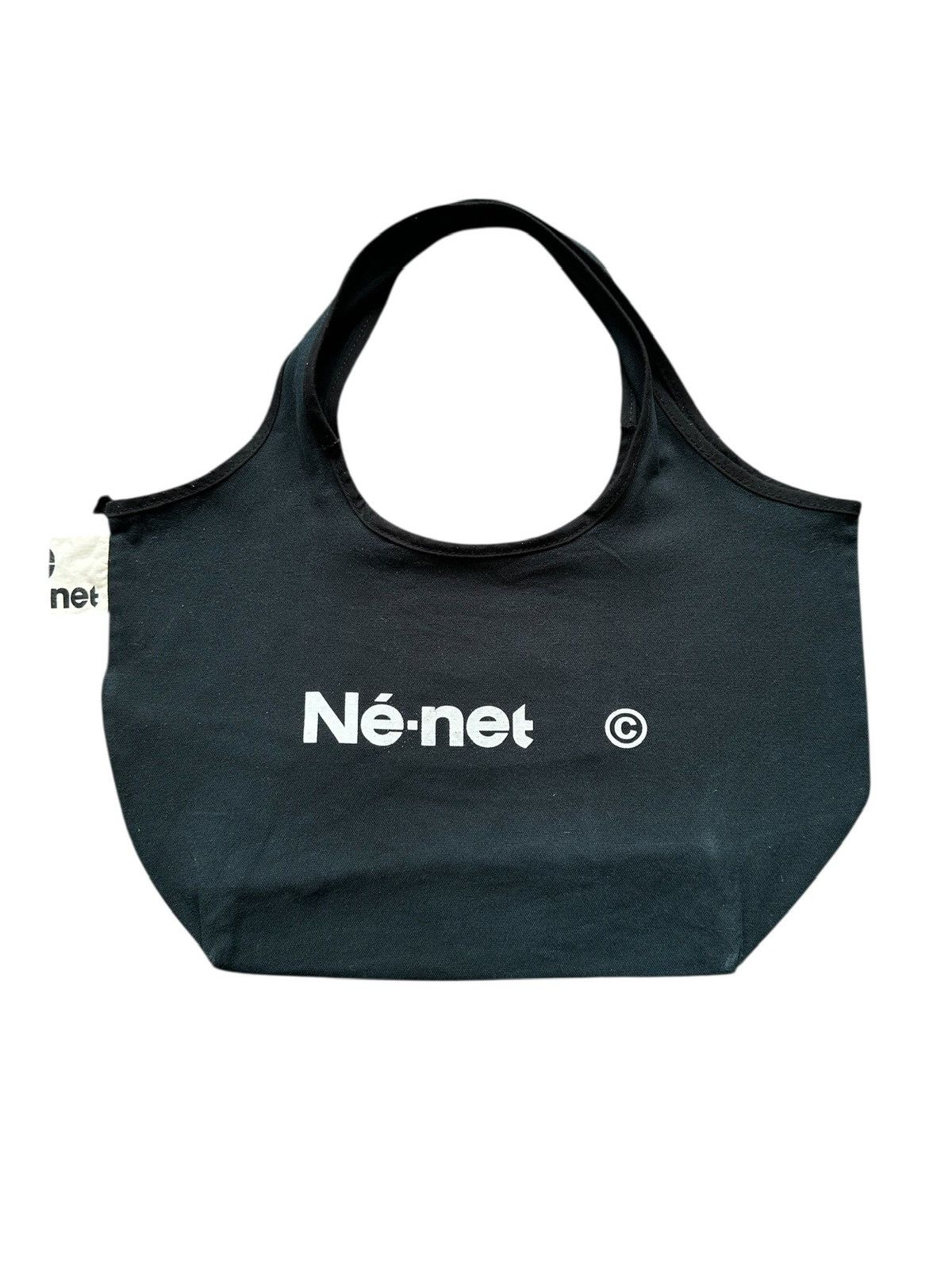 Ne-Net 00's Ne-net NYA cat face icon tote bag Size ONE SIZE - 3 Thumbnail