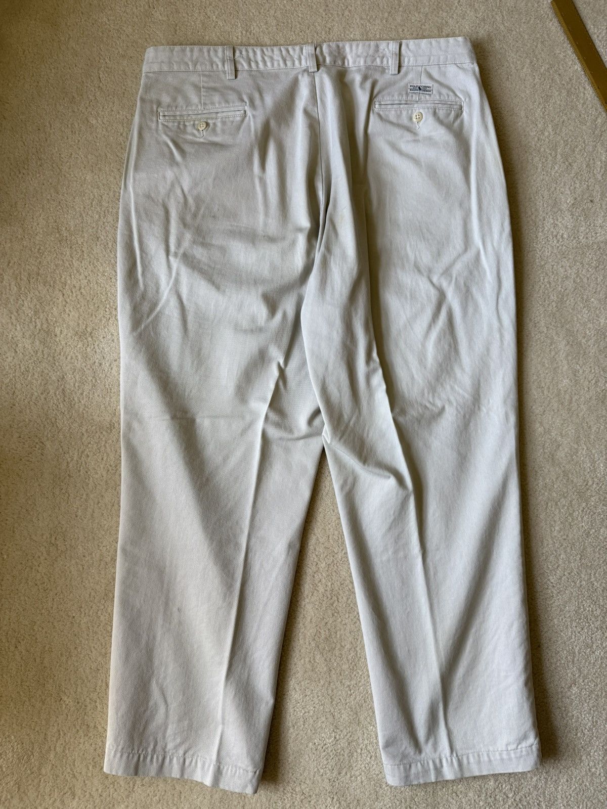 Polo Ralph Lauren Vintage 90s Polo Ralph Lauren Chino Gordon Pants Beige Size US 40 / EU 56 - 7 Thumbnail