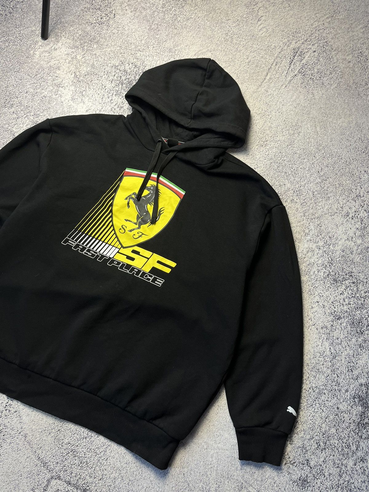 Ferrari Vintage Ferrari Sweatshirt Hoodie Streetwear Rare Y2K Size US L / EU 52-54 / 3 - 8 Thumbnail
