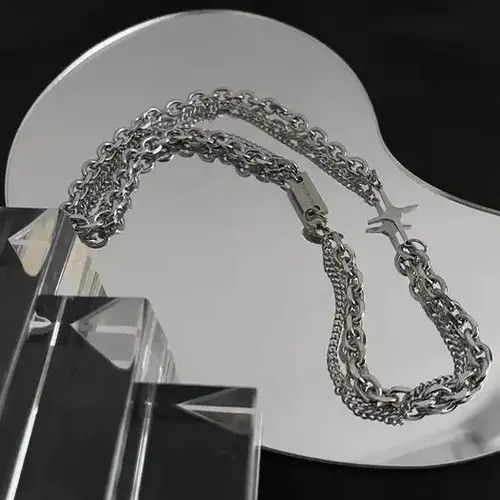 VIBE Retro punk necklace Size ONE SIZE - 6 Thumbnail