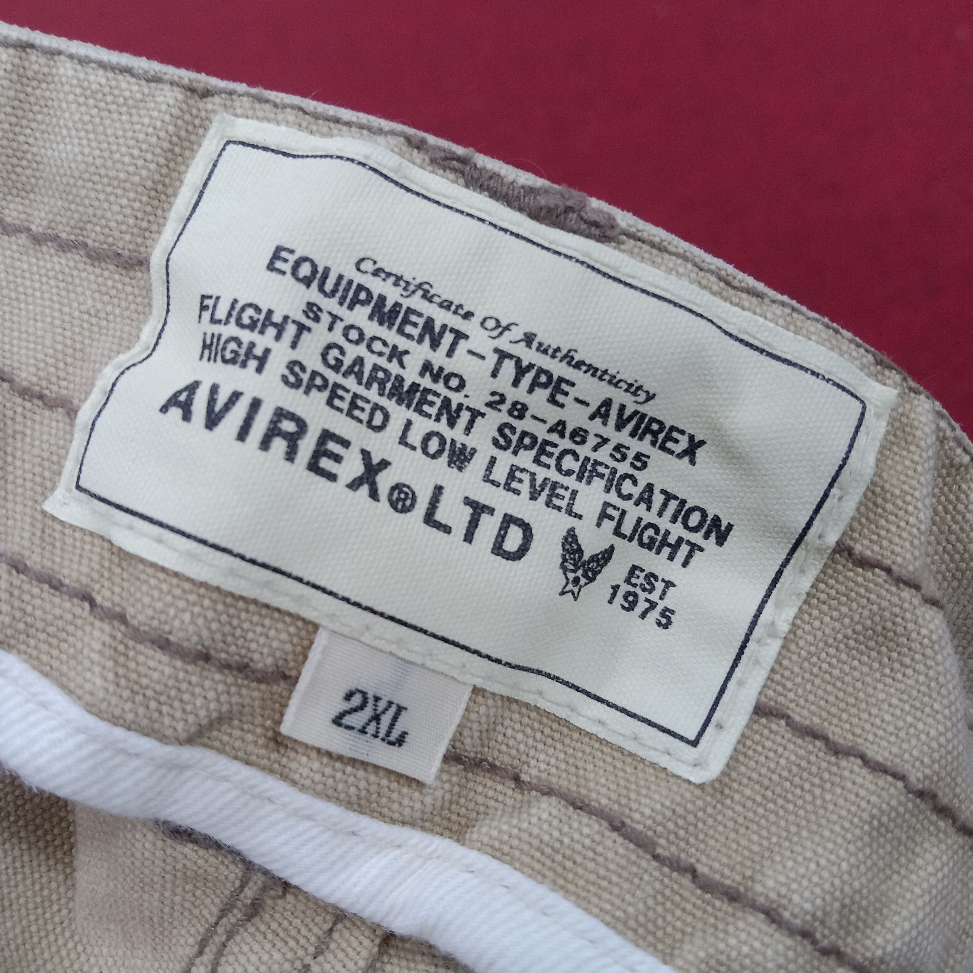 Avirex × Vintage Avirex Pants Rare Pocket Design Style Size US 36 / EU 52 - 16 Thumbnail