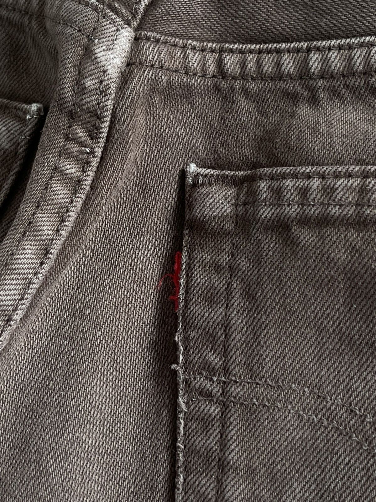 Levi's 90's Vintage Levi's 501 Faded Brown Rare Denim Jeans 32x30 Size US 32 / EU 48 - 16 Thumbnail
