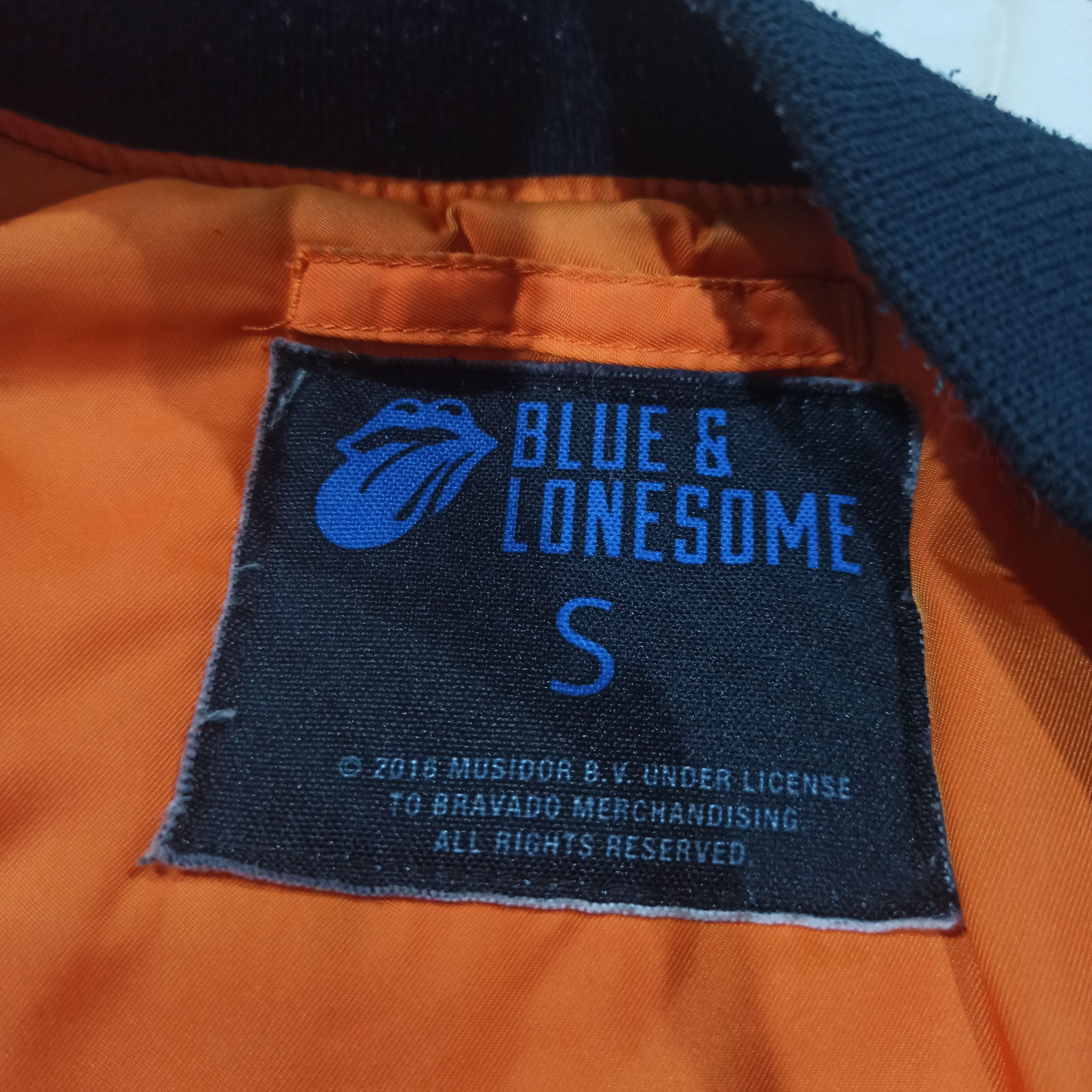 Alpha Industries × Band Tees Rolling Stones Alpha Industries Bomber MA-1 Bomber Jacket Size US S / EU 44-46 / 1 - 7 Thumbnail