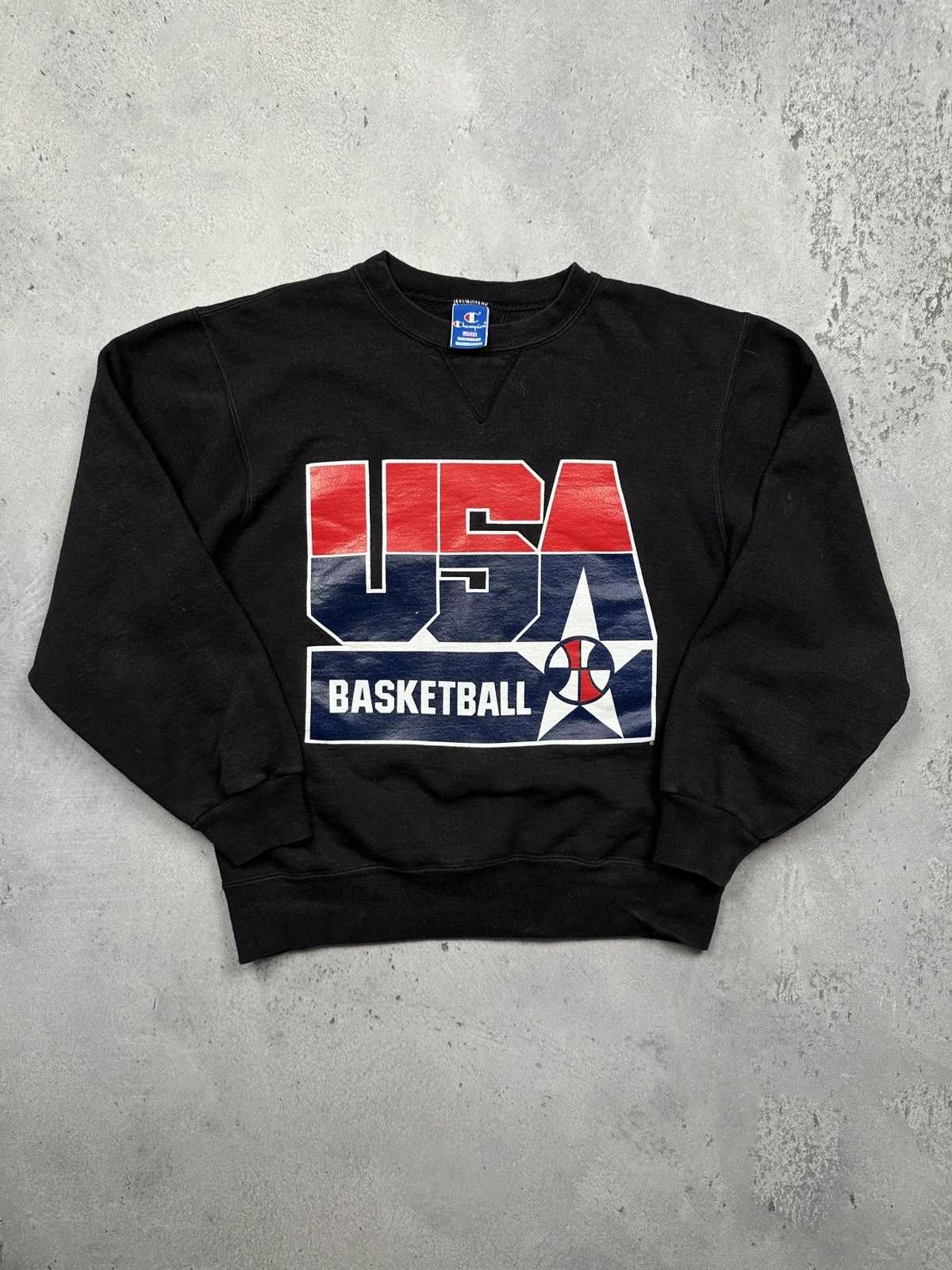 Champion Vintage 90’s USA Basketball Champion Reverse Weave Crewneck Size US L / EU 52-54 / 3 - 1 Thumbnail