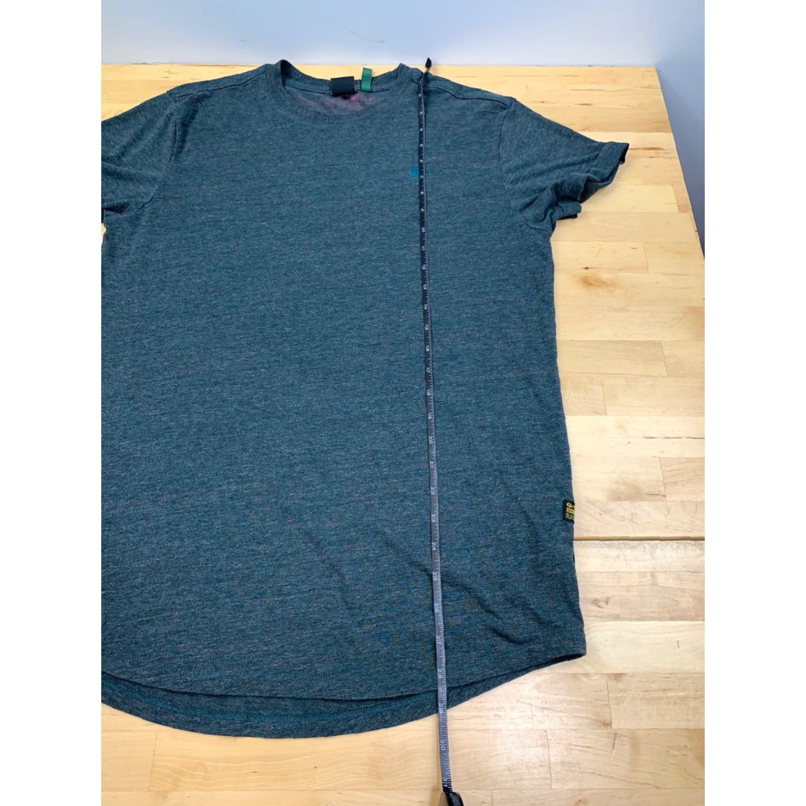 Vintage G Star Raw Graphic T Shirt Mens M Cuffed Sleeves Crew Neck #9536 Green Classic Stars Designer Regular T-Shirt Mens Size US M / EU 48-50 / 2 - 6 Thumbnail