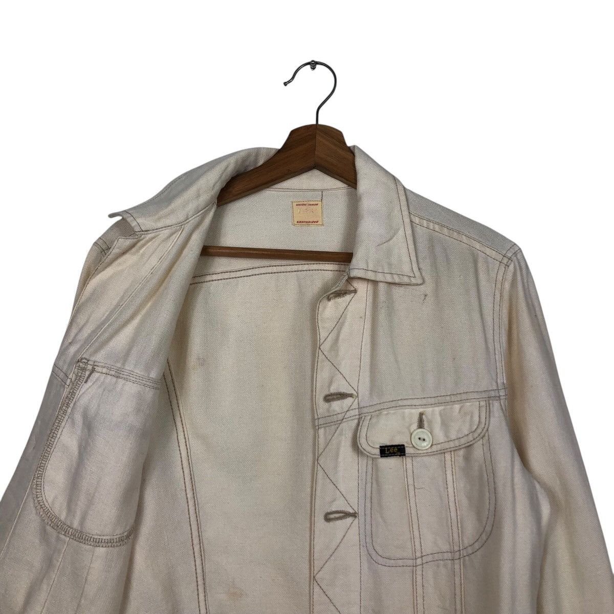 Lee 📌Vintage Trucker Biker Jacket Lee Westerner Union Made Size US S / EU 44-46 / 1 - 13 Thumbnail