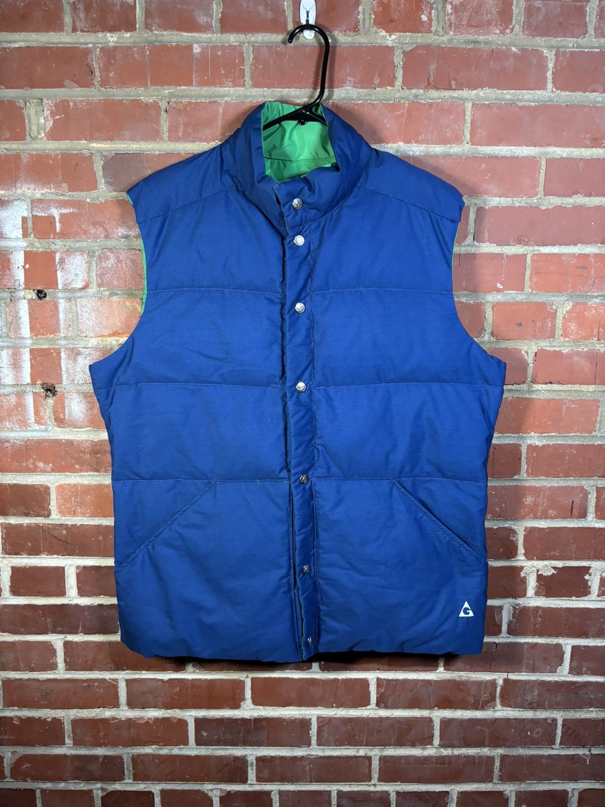 Other Vintage 80s Gerry Reversible Puffer Vest Snaps USA Made XL Size US XL / EU 56 / 4 - 1 Thumbnail
