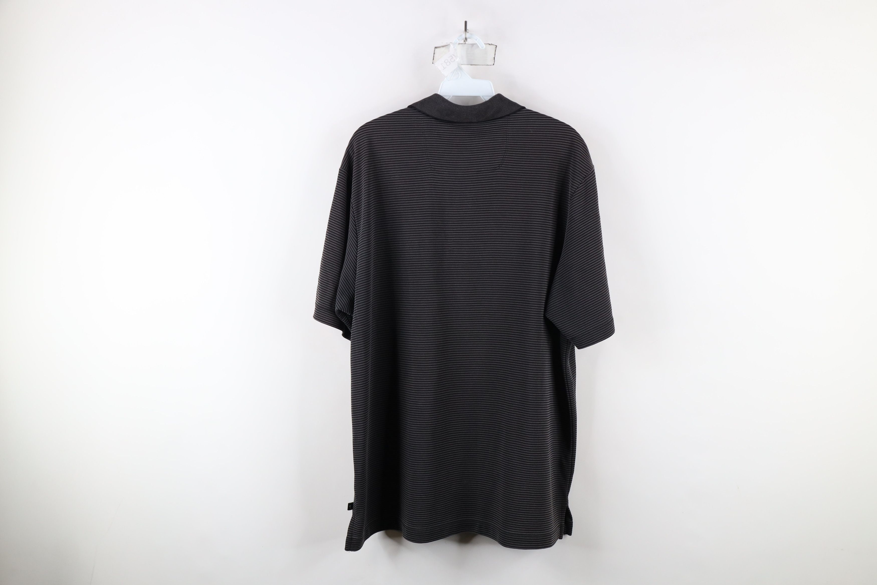 Tommy Bahama × Vintage Vintage Tommy Bahama Knit Short Sleeve Polo Shirt Black Size US M / EU 48-50 / 2 - 10 Thumbnail