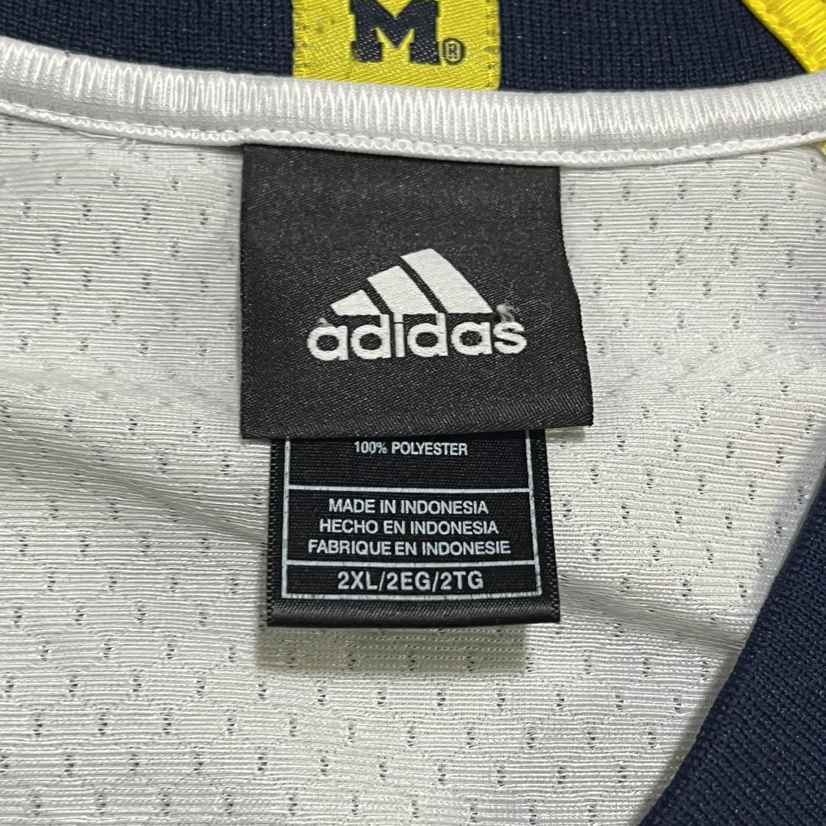 Adidas Vintage Michigan Wolverines #5 Adidas Jersey Large Size US XXL / EU 58 / 5 - 7 Thumbnail