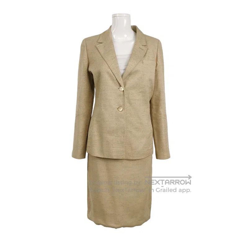 Valentino Valentino Cotton mulberry silk blend vintage set Size XXL / US 16-18 / IT 52-54 - 1 Thumbnail