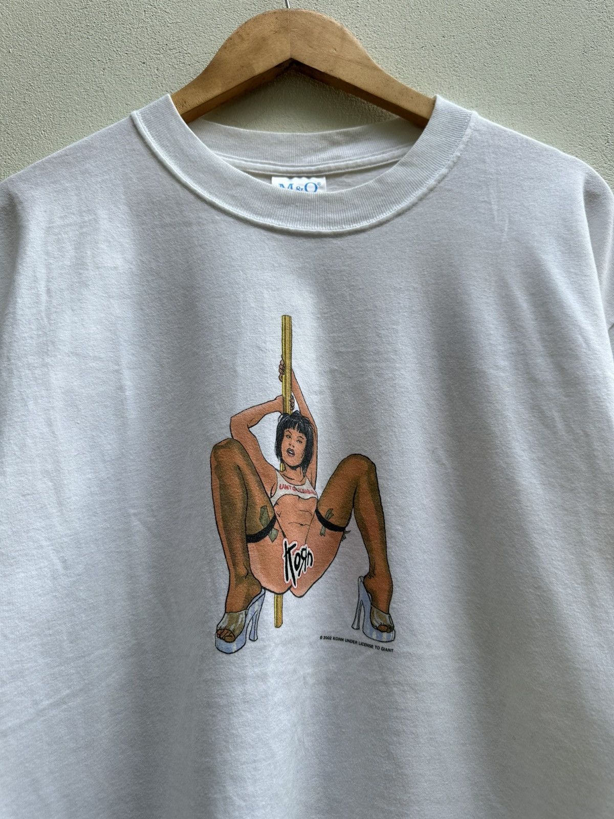 Band Tees vintage rare korn pop sux stripper t shirt Size US L / EU 52-54 / 3 - 3 Thumbnail