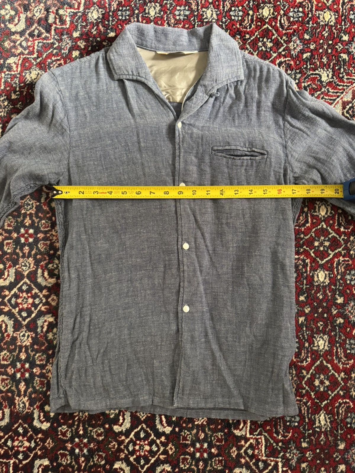 Jelado Jelado Vincent Shirt In Indigo Gauze Size US M / EU 48-50 / 2 - 7 Thumbnail