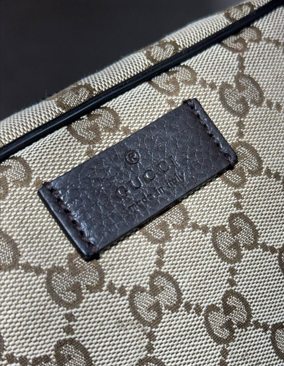 Gucci Gucci Belt Bag Fanny Pack GG Waist Brown Beige Canvas Clutch Size ONE SIZE - 5 Thumbnail