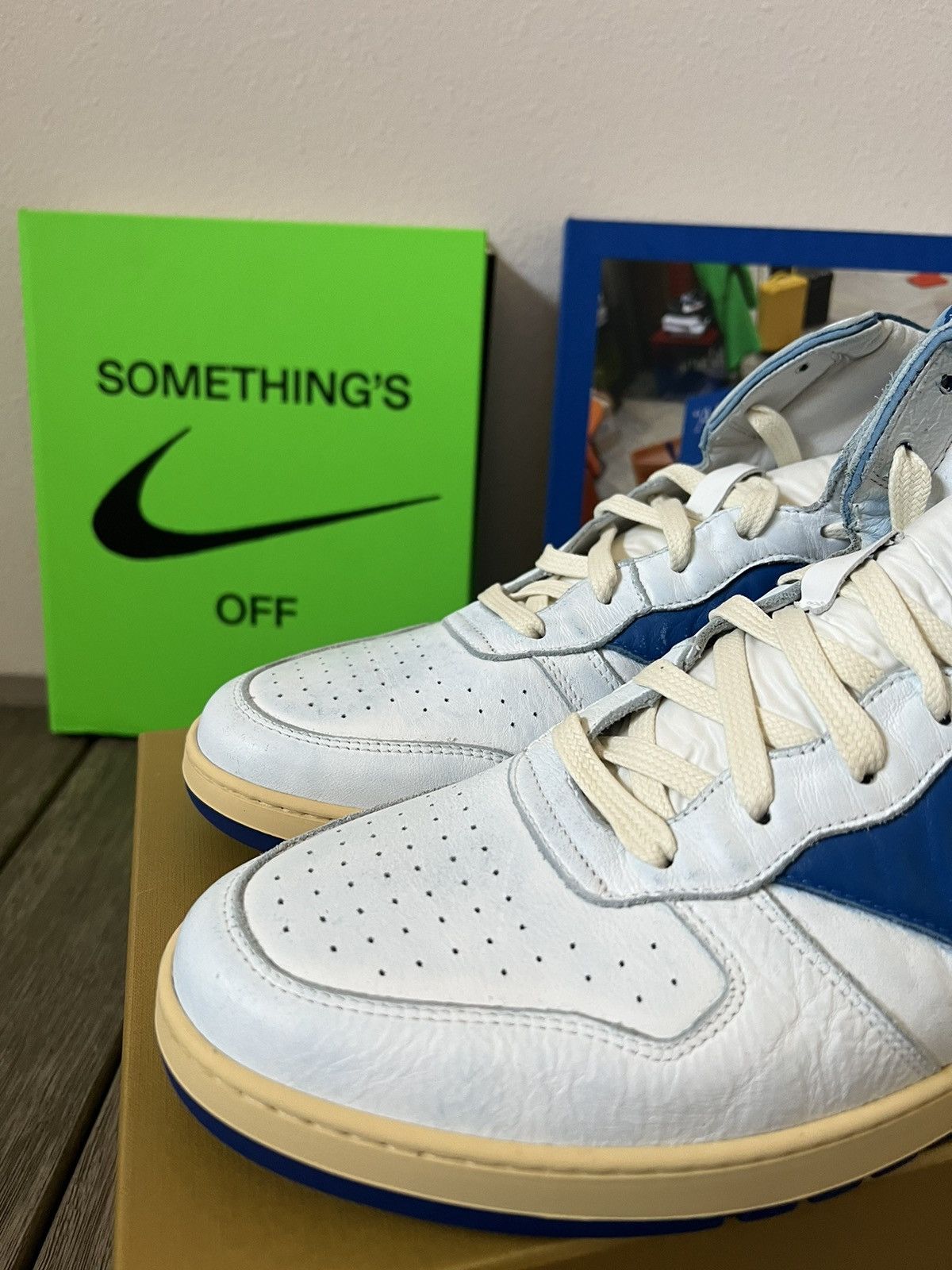 Rhude Rhude Rhecess Hi Sneakers Size US 12 / EU 45 - 2 Thumbnail
