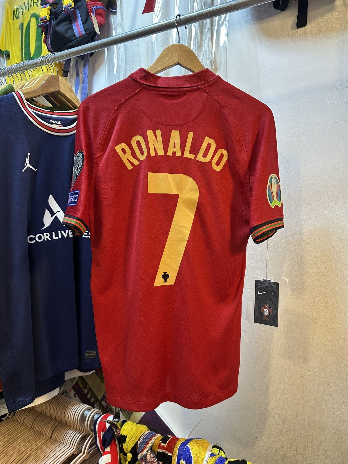 Nike 2020 Portugal Home Kit CR7 New with tag Size US S / EU 44-46 / 1 - 1 Thumbnail