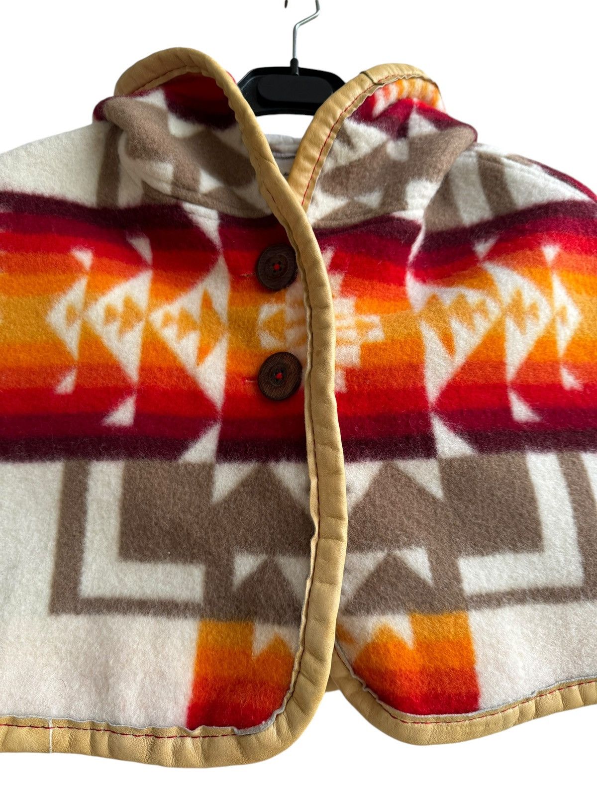 Beams Plus ⚡️⚡️Japanese Beams Navajo Hooded Wool Made in Usa Size ONE SIZE - 11 Thumbnail