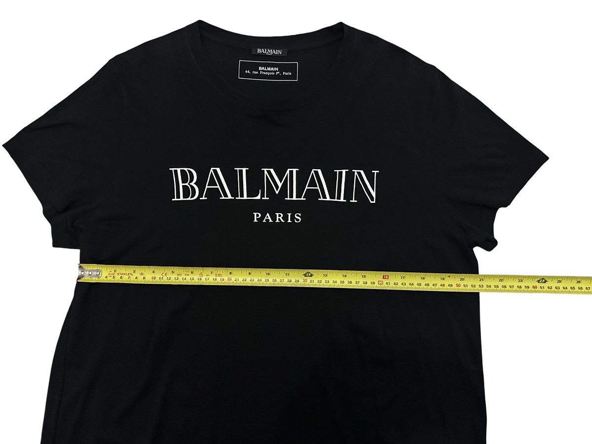 Balmain × Designer Balmain Paris Logo tee Size US XL / EU 56 / 4 - 10 Thumbnail