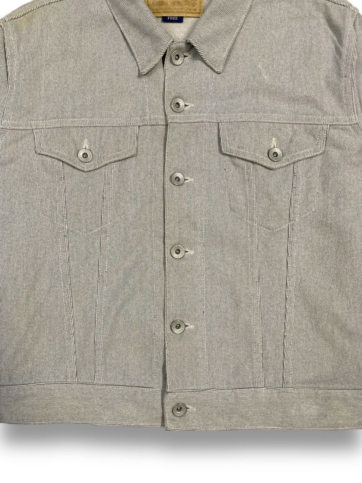 Japanese Brand Vintage Japanese Brand Bobson Cropped Denim Trucker Jacket Size US S / EU 44-46 / 1 - 8 Thumbnail
