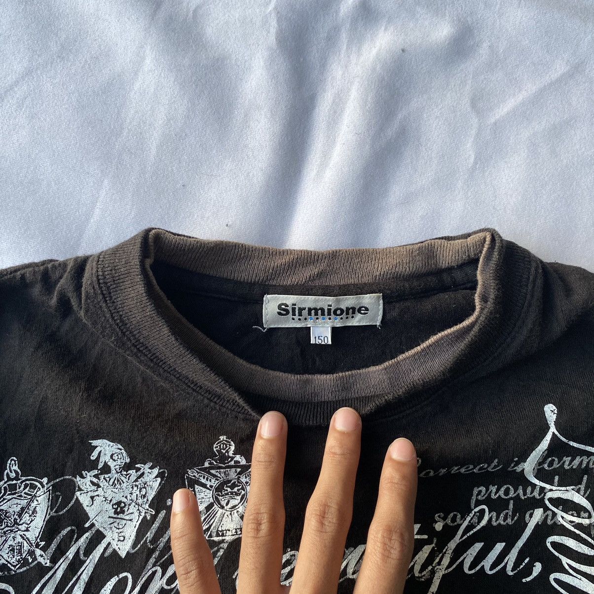 Hysteric Glamour × Japanese Brand × Le Grande Bleu (L.G.B.) Poem Double Collar LGB Style by Sirmione Short Sleeve Size US M / EU 48-50 / 2 - 7 Thumbnail