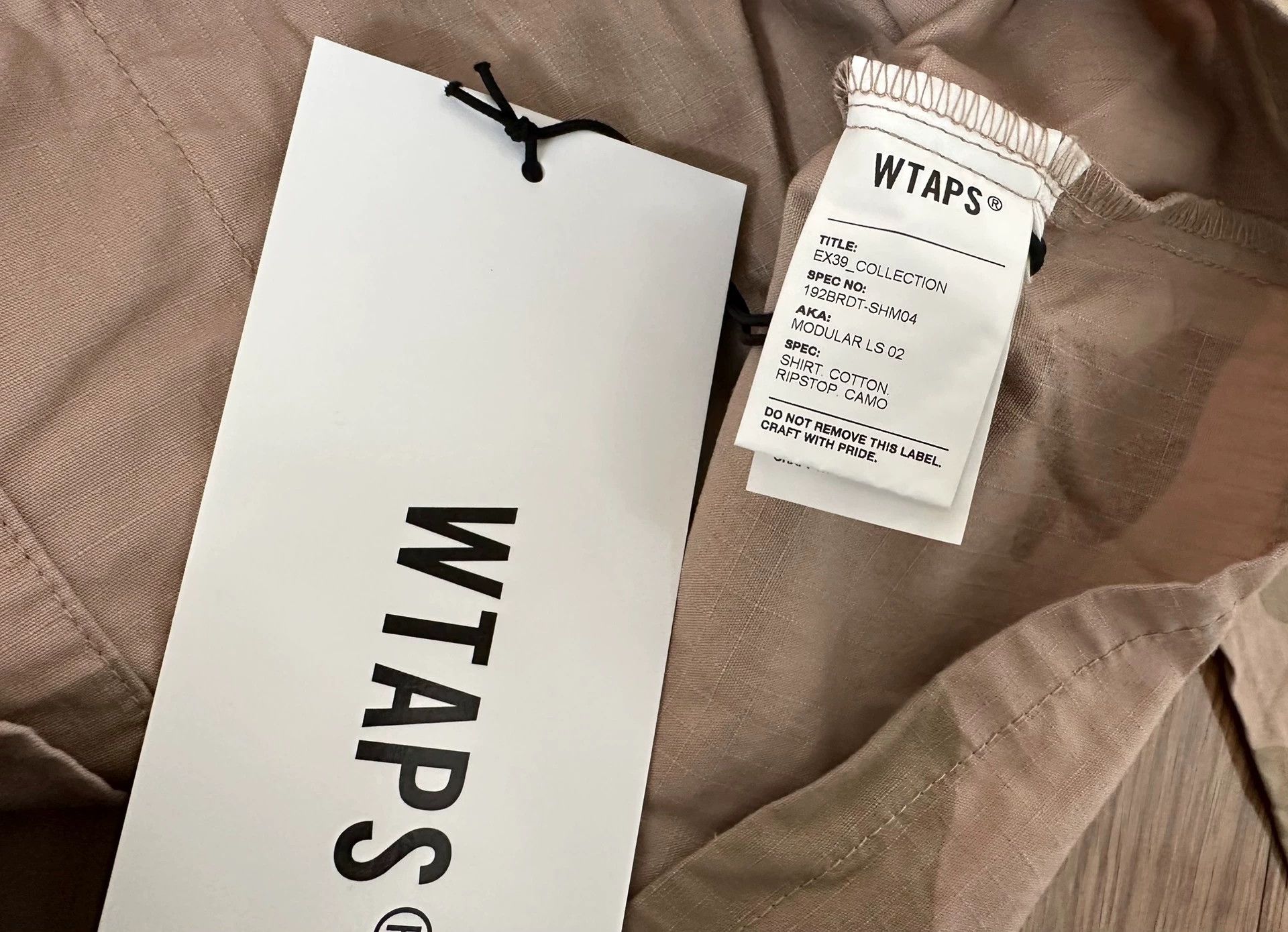 Wtaps WTAPS MODULAR LS 02 10-Pkt Camo RIPSTOP 19AW L Size US L / EU 52-54 / 3 - 4 Thumbnail