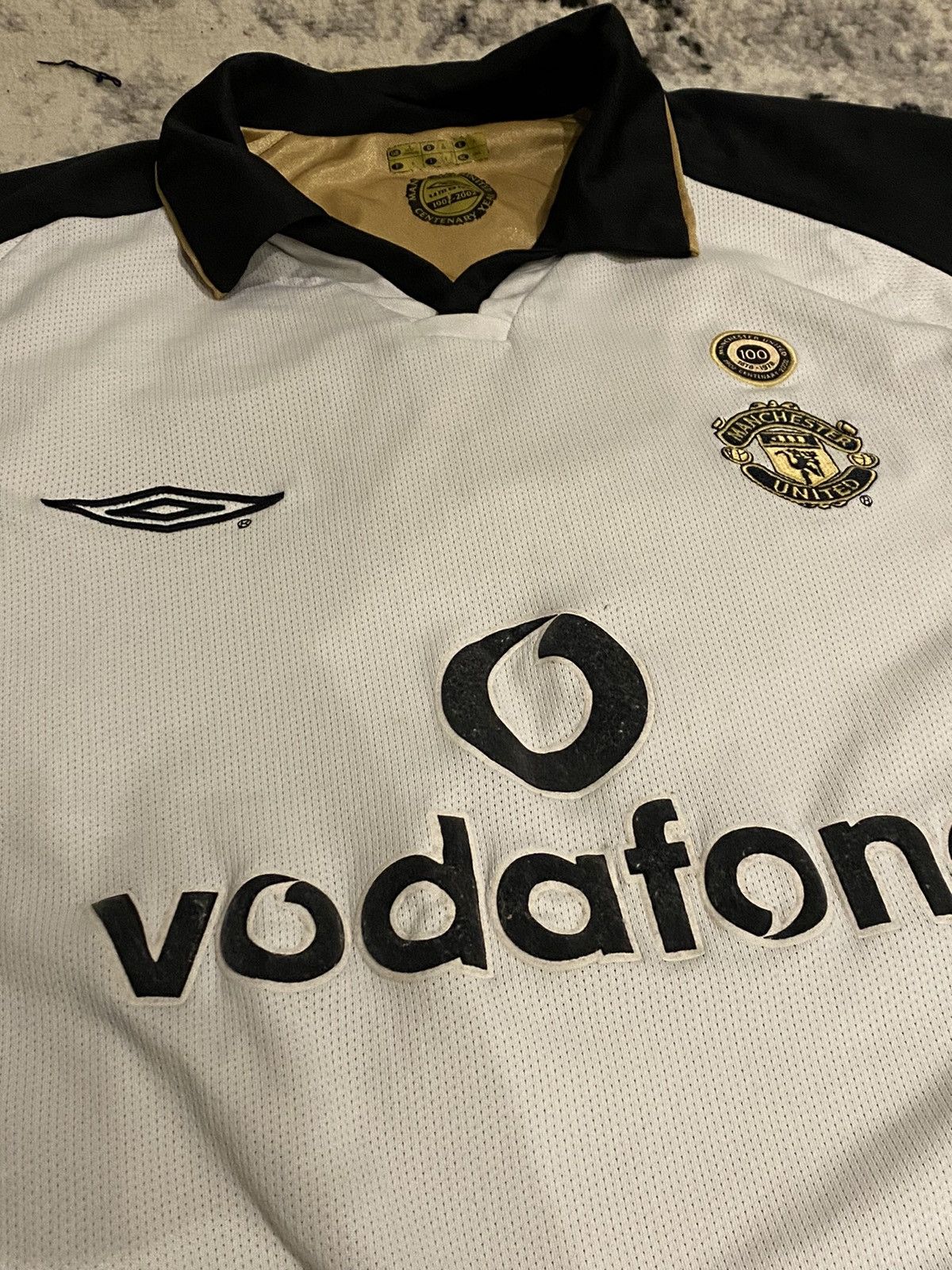 Umbro × Vintage Manchester United Vintage Retro Jersey Reversible 2001-2002 Size US S / EU 44-46 / 1 - 12 Thumbnail