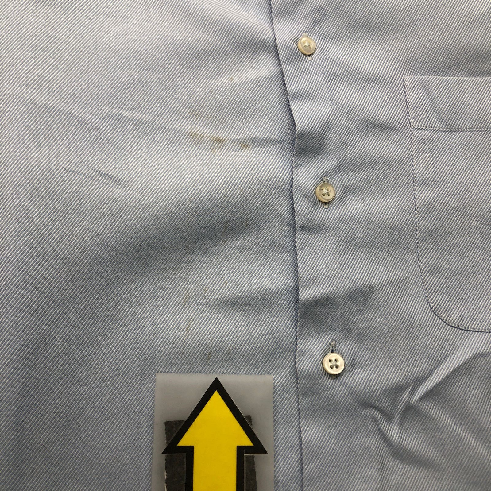 Armani Collezioni Vintage Armani Button Up Dress Shirt Mens Medium 15.5 Blue Size US M / EU 48-50 / 2 - 8 Thumbnail