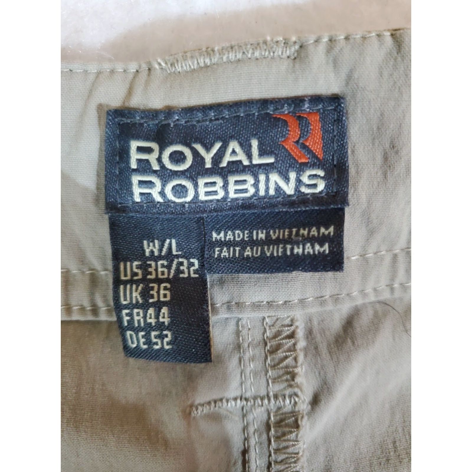 Royal Robbins Royal Robbins Signature Active Fit Pants Beige Mens 36/32 W/L Alpine Road Size US 36 / EU 52 - 4 Thumbnail