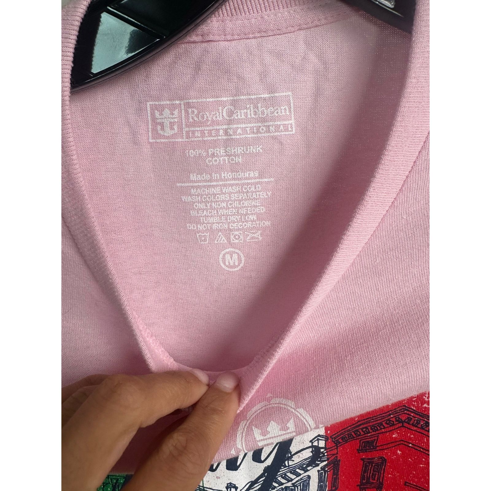 Other Royal Caribbean Pink Italy T-Shirt - Size M - New Size M / US 6-8 / IT 42-44 - 4 Thumbnail