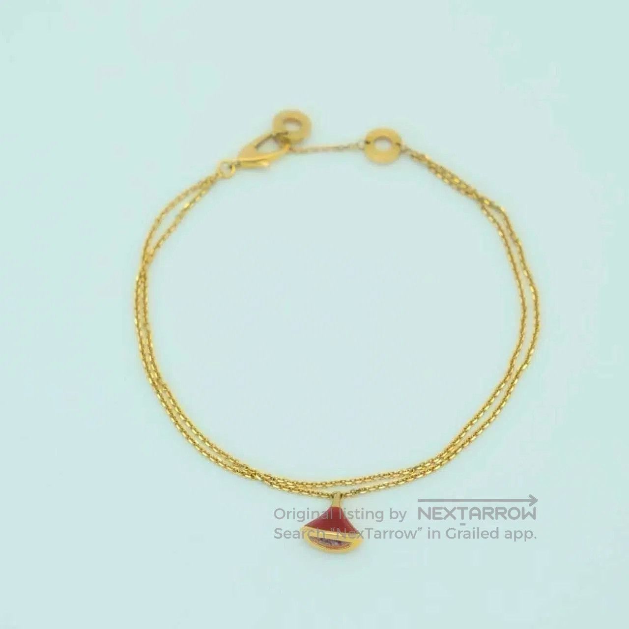 Bvlgari Bvlgari Rose Gold Fan Bracelet. Size ONE SIZE - 4 Thumbnail