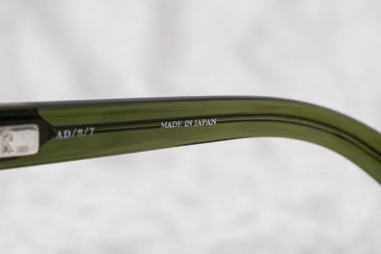Ann Demeulemeester Ann Demeulemeester Sunglasses Oval Green and Purple Size ONE SIZE - 8 Thumbnail
