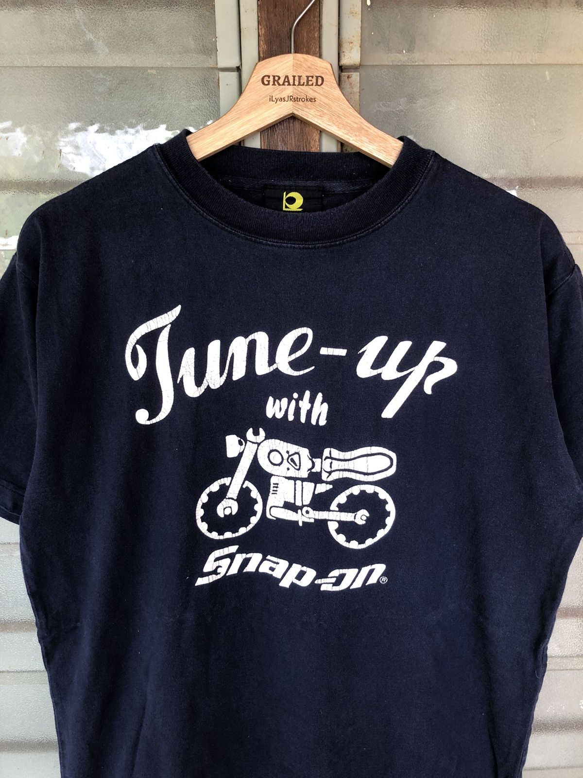 Champion Vintage Tune Up with Snap On Champion Shirt Tee Size US L / EU 52-54 / 3 - 2 Thumbnail