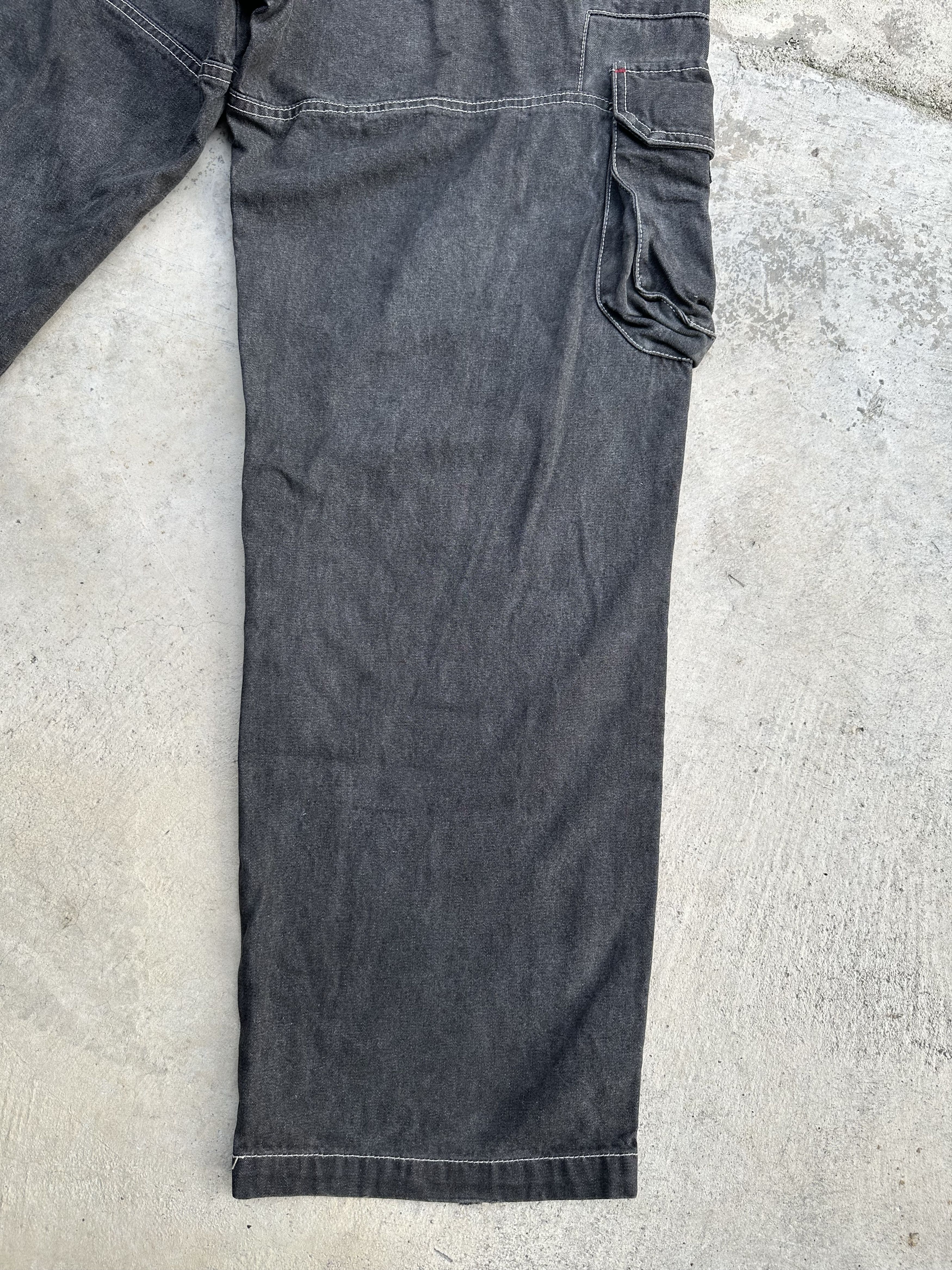 JNCO Vintage 90s Pj’s Surf Baggy Denim Multi Pocket Jeans Size US 29 - 9 Thumbnail