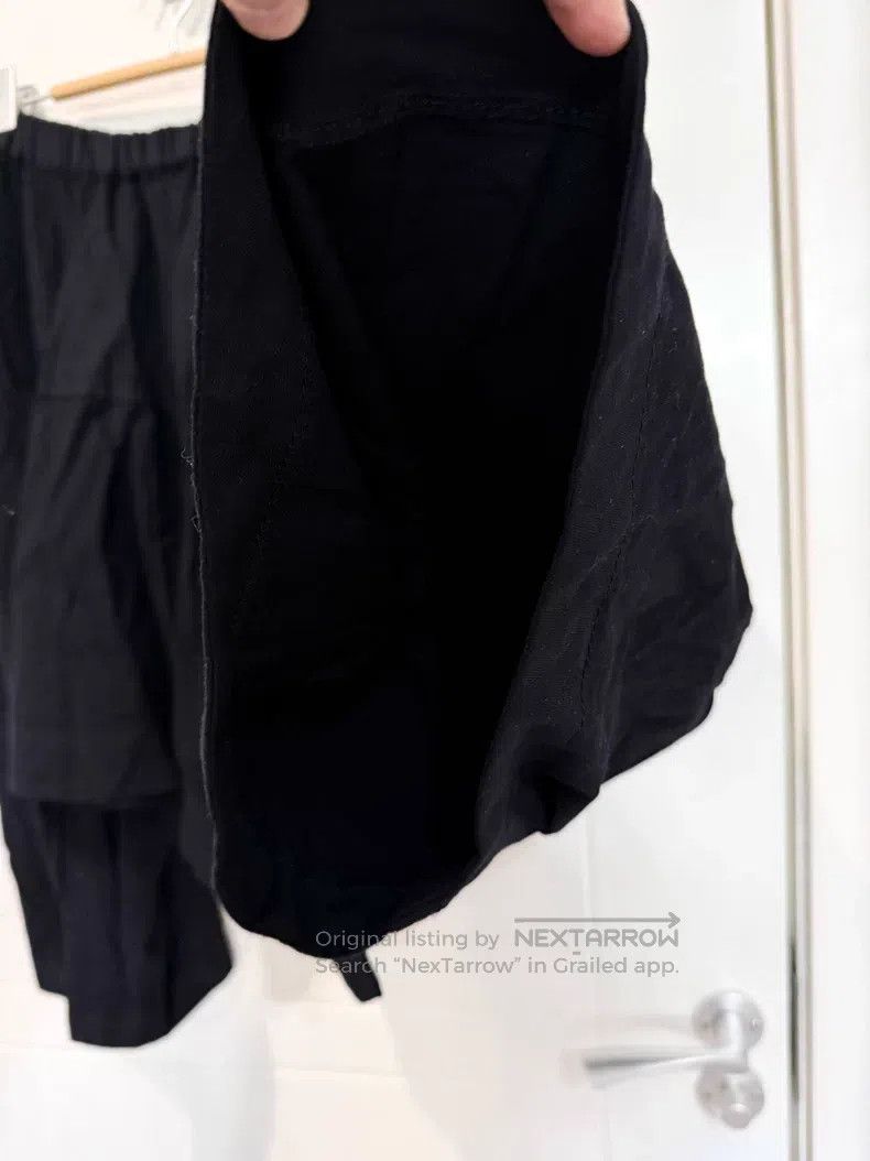 Comme des Garcons Comme Des Garcons size S Main line asymmetric wide-leg pan Size 23" - 3 Thumbnail