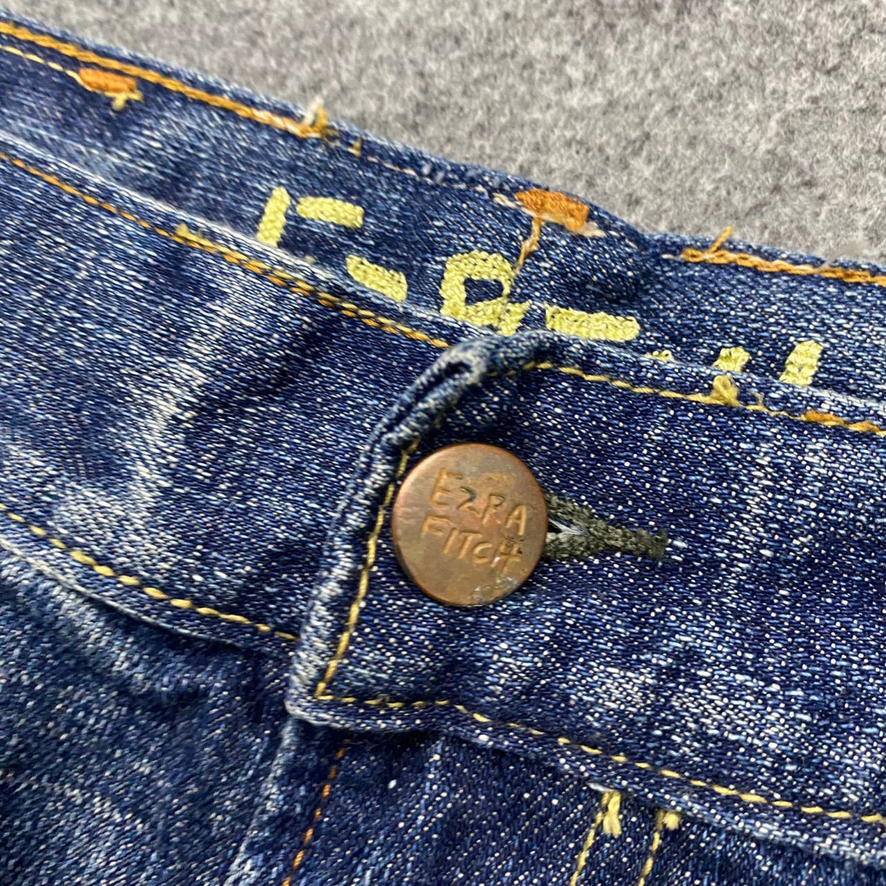 If Six Was Nine 💥Best Offer💥Vintage Ezra Fitch Patchwork Denim Size US 34 / EU 50 - 11 Thumbnail