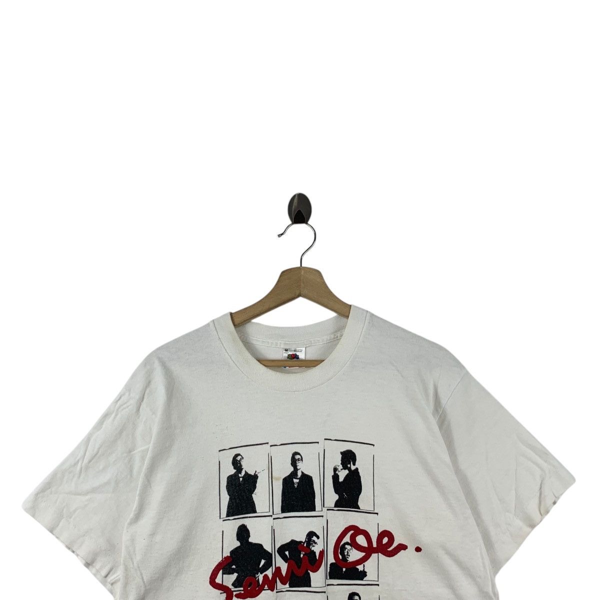 Band Tees Vintage 90’ SENRI OE JAPANESE JAZZ PIANIST J Pop Tee Shirt Size US M / EU 48-50 / 2 - 2 Thumbnail