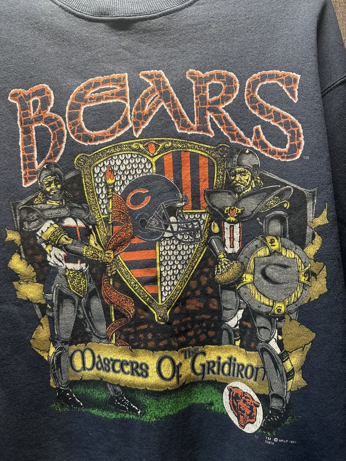 Other 1991 CHICAGO BEARS SWEATSHIRT Size US M / EU 48-50 / 2 - 3 Thumbnail