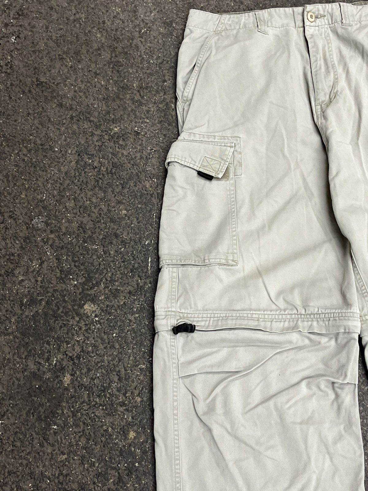 Vintage Y2k baggy fit multi pocket tactical cargo pants wide leg Size US 32 / EU 48 - 4 Thumbnail