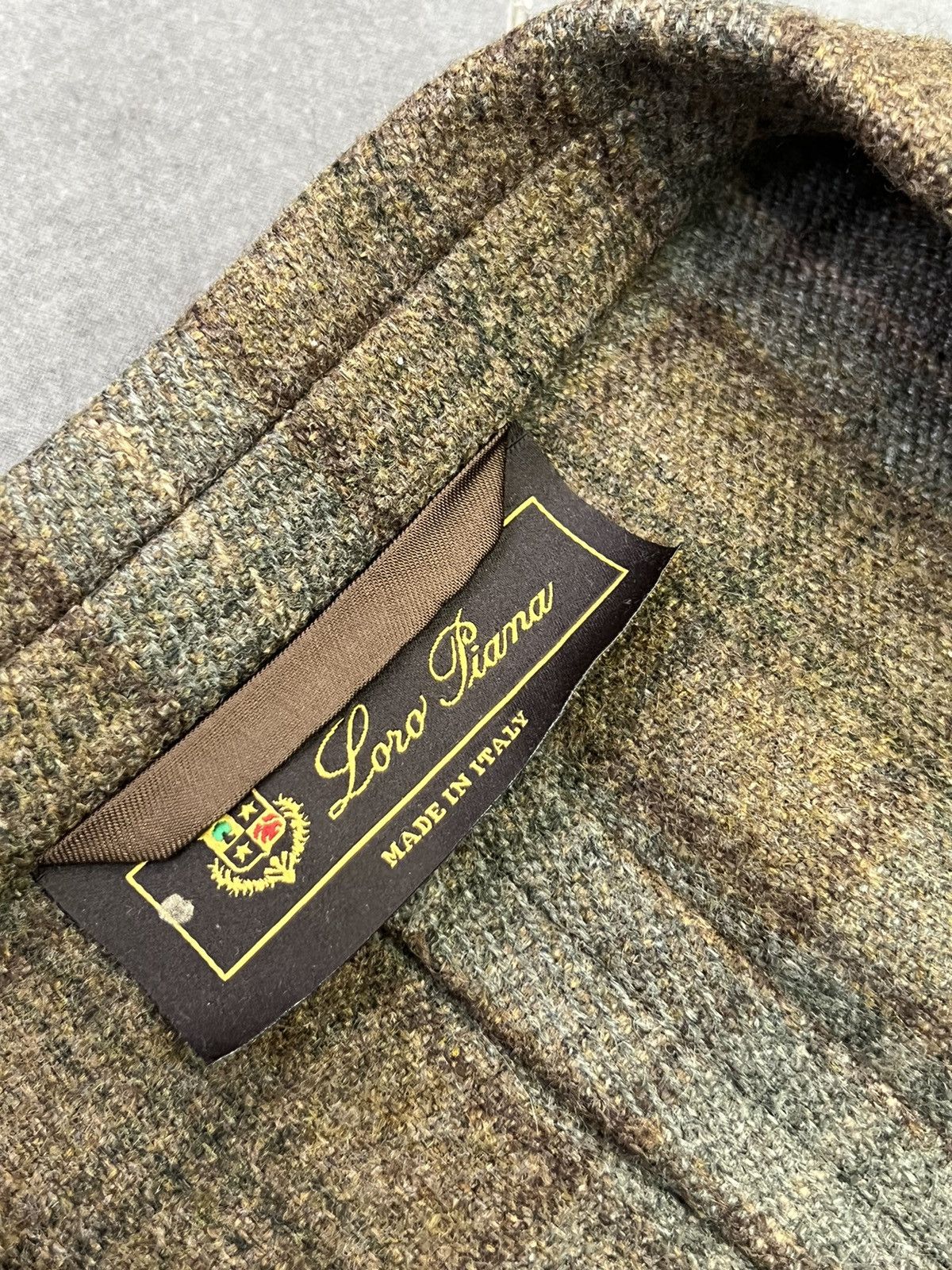 Loro Piana × Vintage RRP 3400$ Loro Piana Wool Cashmere Blazer Jacket Size 50R - 6 Thumbnail
