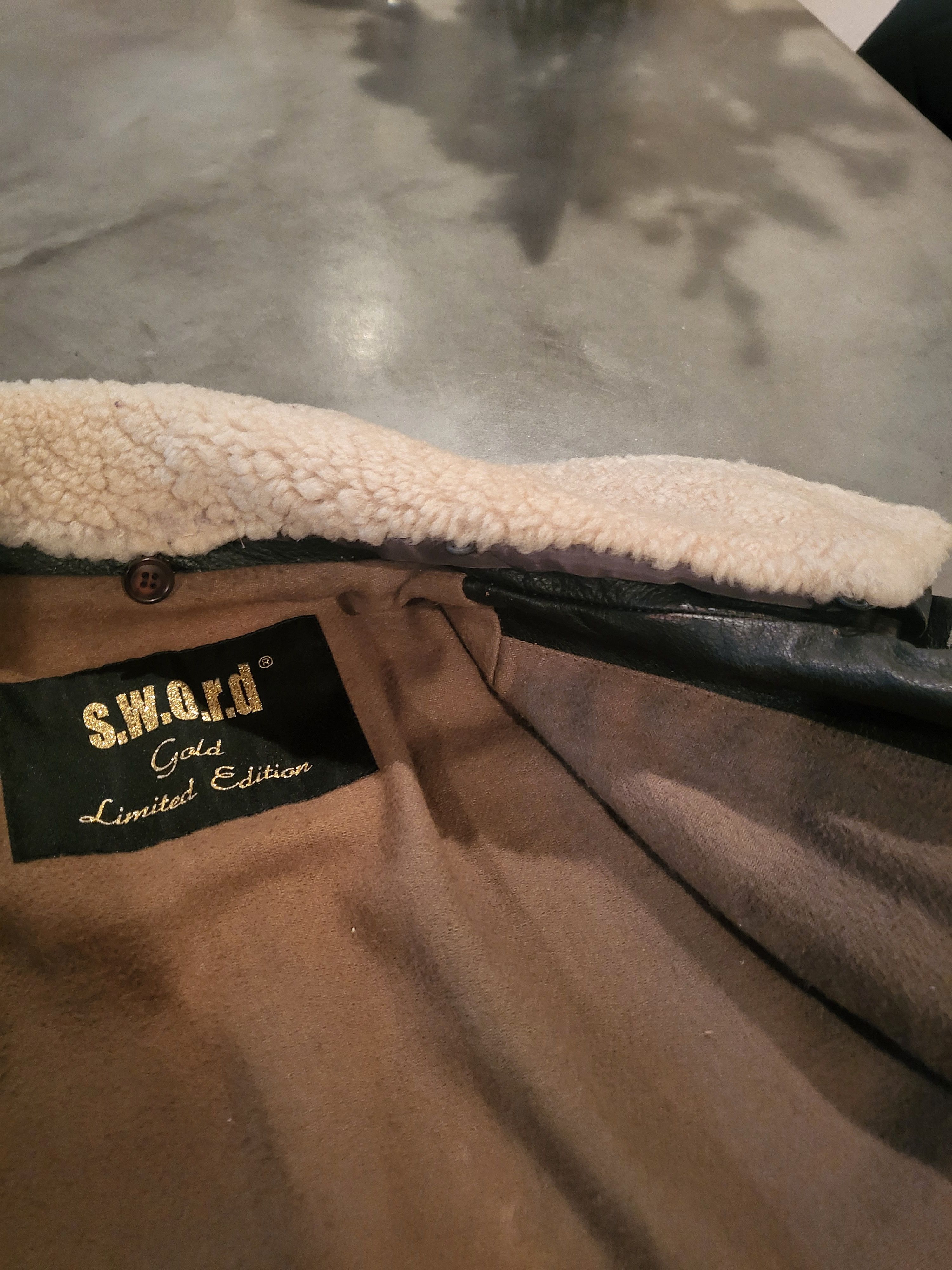 Japanese Brand × Vintage Sword Distressed Leather Biker Jacket Size US M / EU 48-50 / 2 - 4 Thumbnail