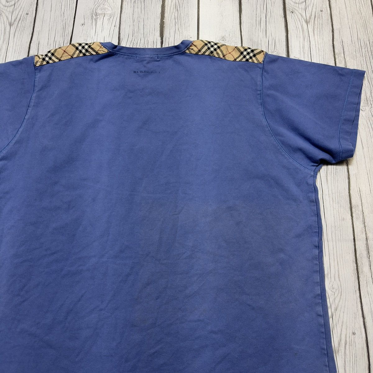 Burberry × Vintage Vintage Burberry tee Size US XXL / EU 58 / 5 - 4 Thumbnail