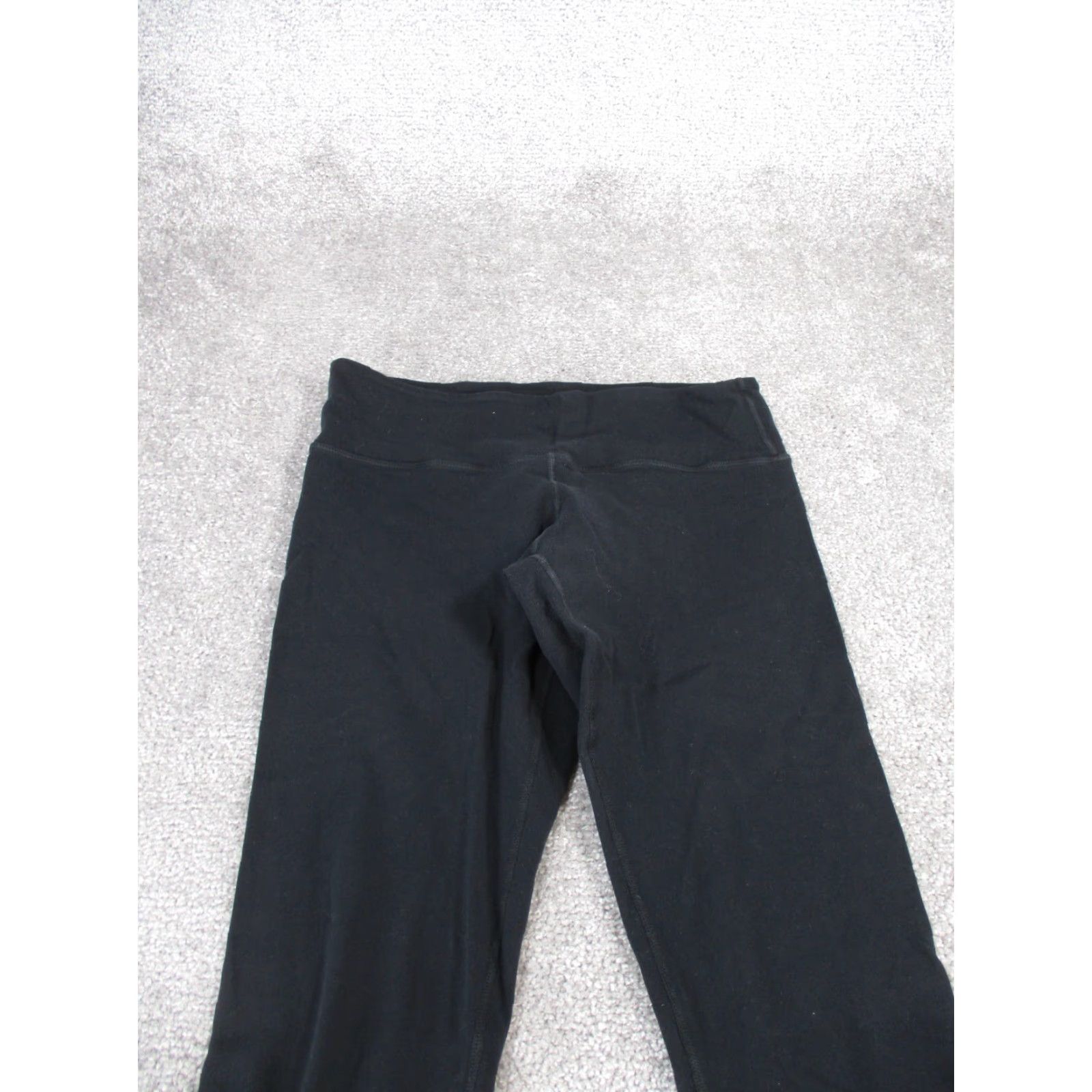 Lululemon Lululemon Leggings Womens 6 Black Stretch Knit Capri Crop Exercise Athletic Size 28" / US 6 / IT 42 - 3 Thumbnail