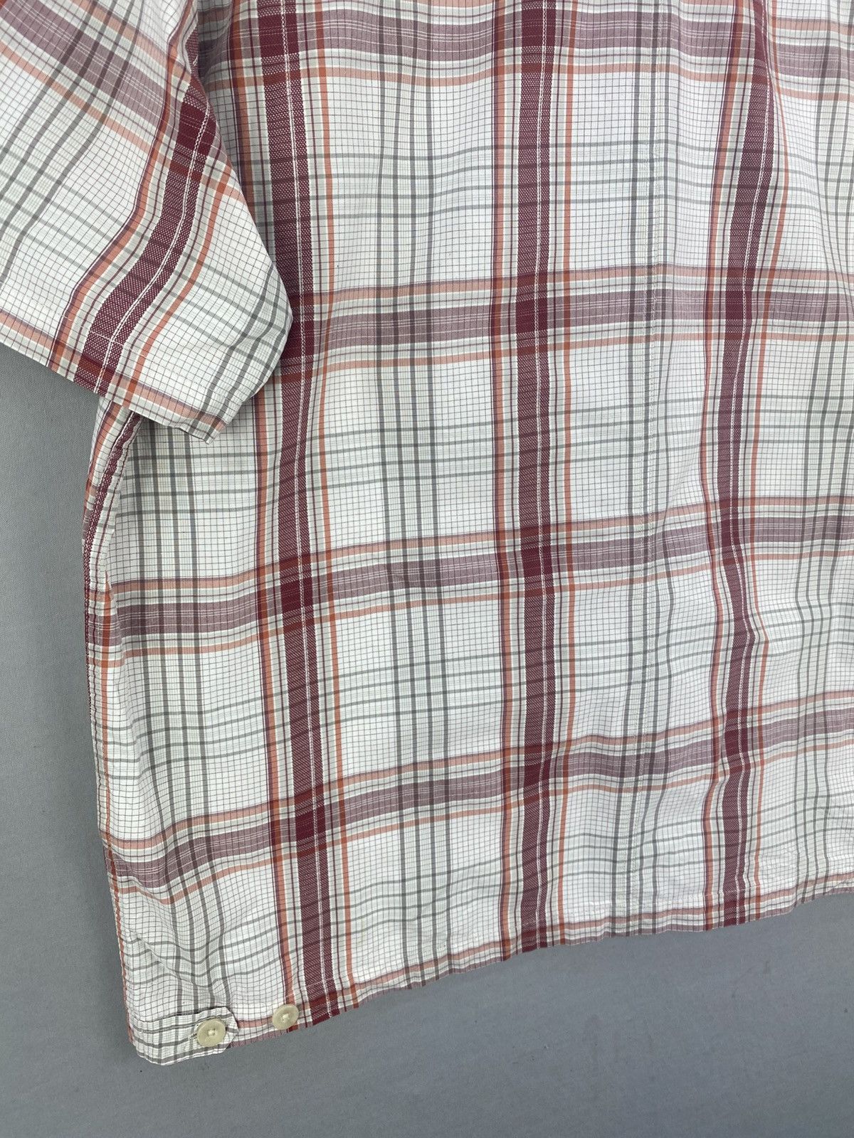 Eddie Bauer Eddie Bauer Plaid Check Zipper Jacket Short Sleeve Size US L / EU 52-54 / 3 - 6 Thumbnail