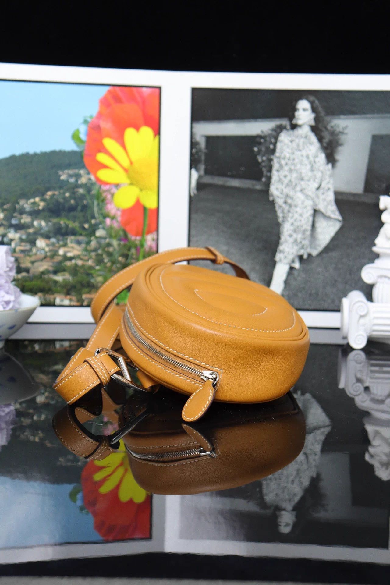 Hermes Hermès Picotin waist bag Sesame S Leather 19-13-4 D Size ONE SIZE - 4 Thumbnail