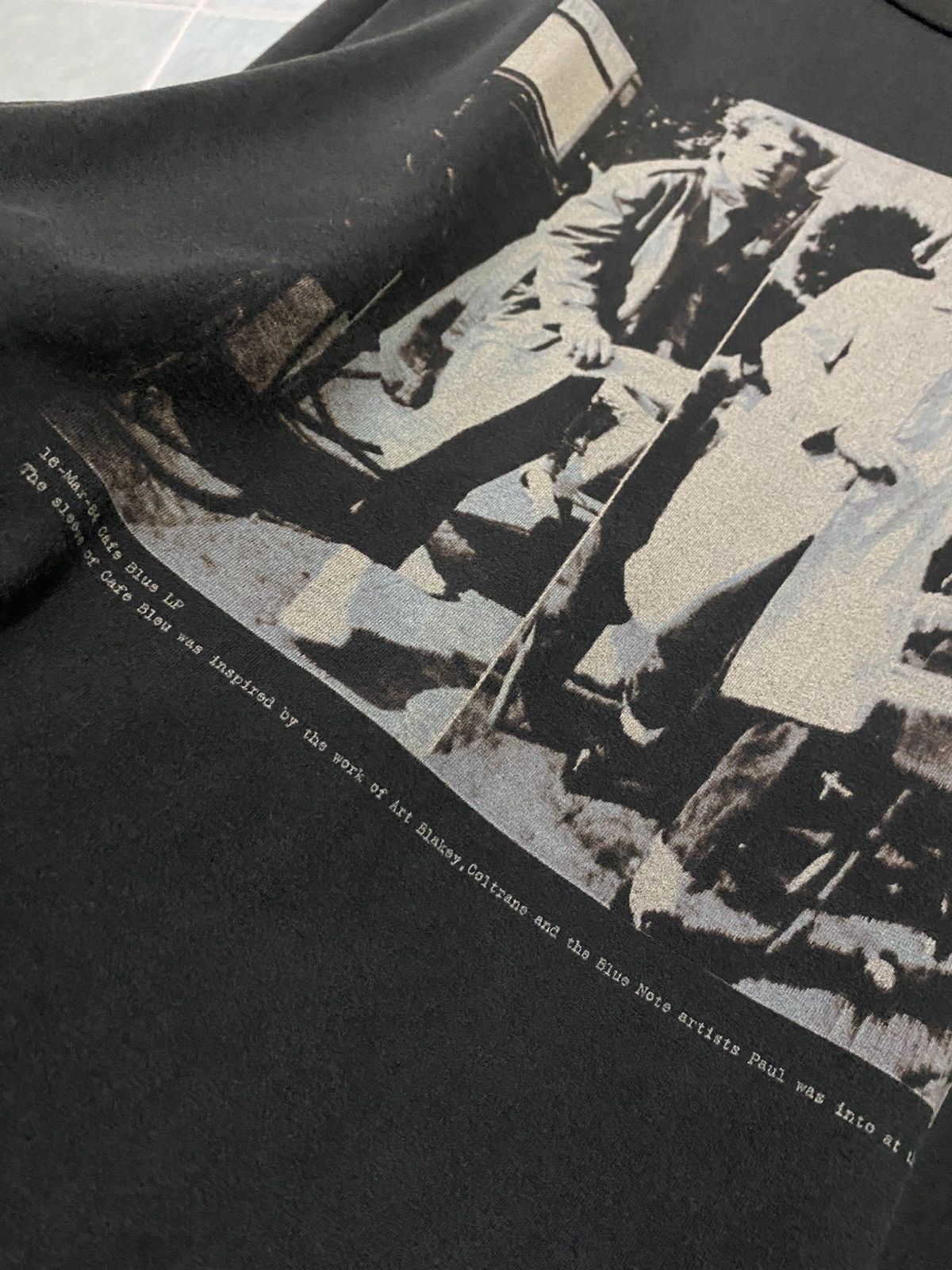 Japanese Brand × Takeo Kikuchi TAKEO KIKUCHI Cafe Blue Inspired by The Work Of Art Blakey Size US L / EU 52-54 / 3 - 3 Thumbnail