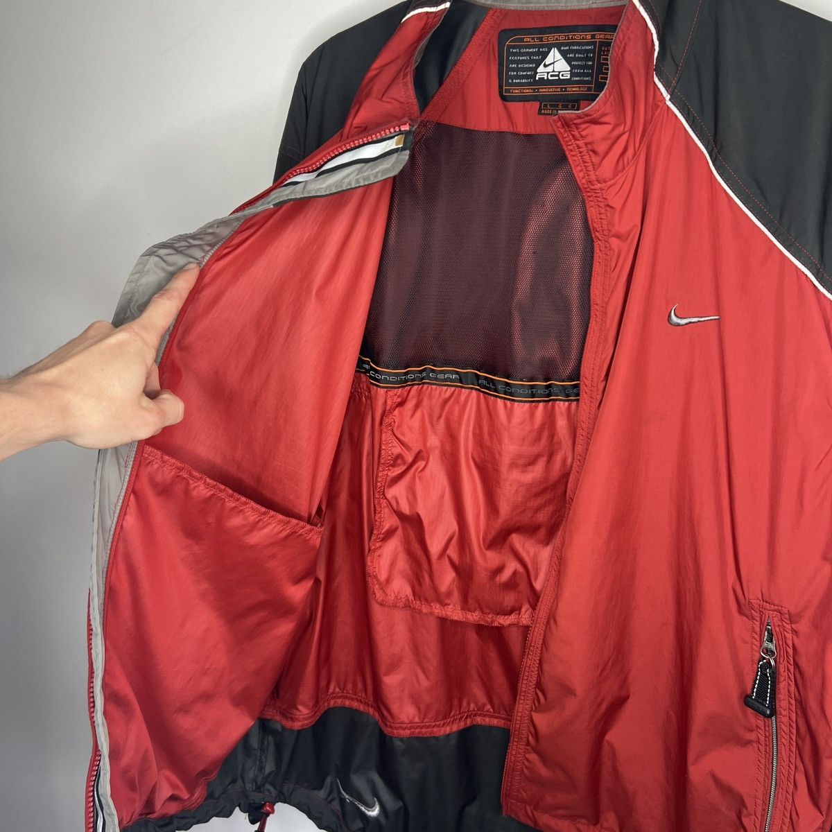 Nike ACG × Vintage ⛰️💥90s rare Nike ACG packable mountain biking 2 in 1 Y2K Size US L / EU 52-54 / 3 - 9 Thumbnail