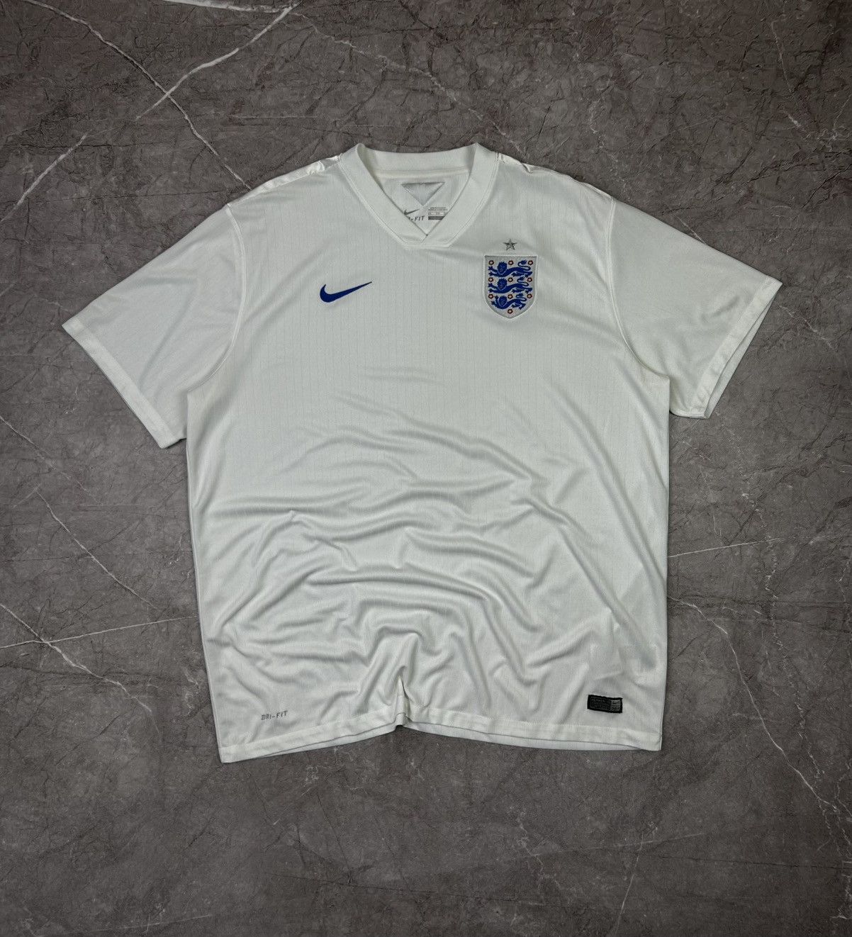 Nike × Vintage Nike England Soccer Jersey 2014 XXL Streetwear BlockCore Size US XXL / EU 58 / 5 - 1 Thumbnail