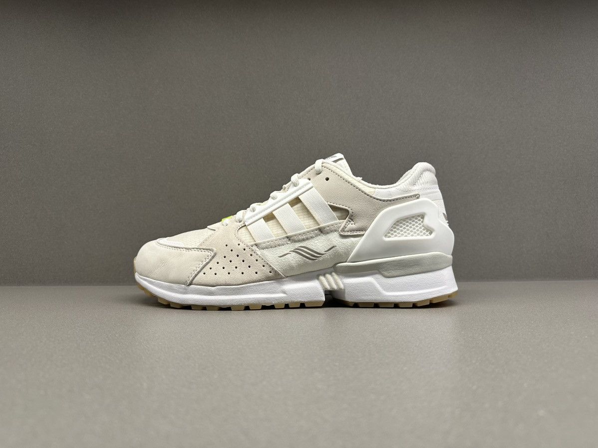 Adidas Adidas ZX 10000 Triple White Size US 10 / EU 43 - 6 Thumbnail